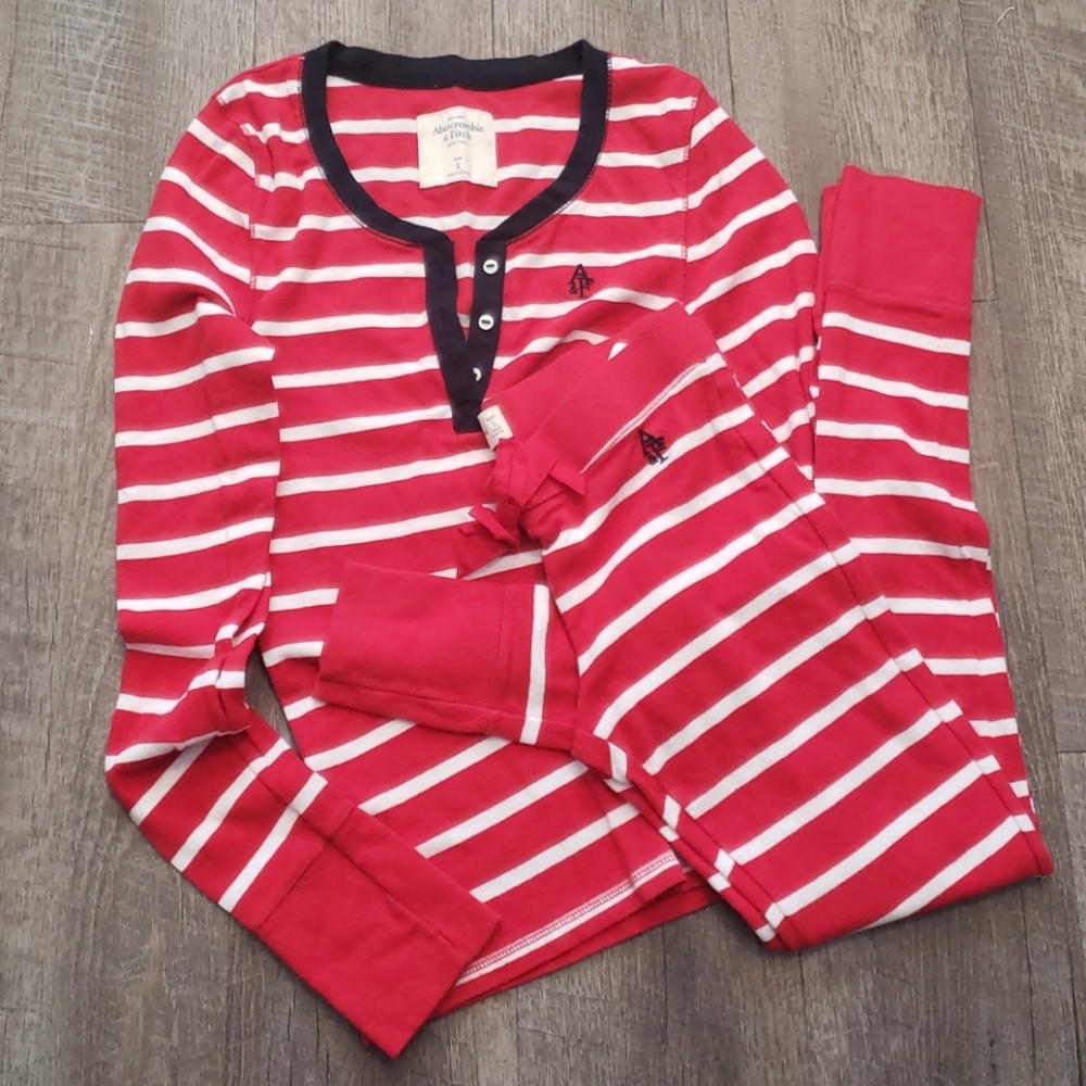 A&F Striped Pajama Set